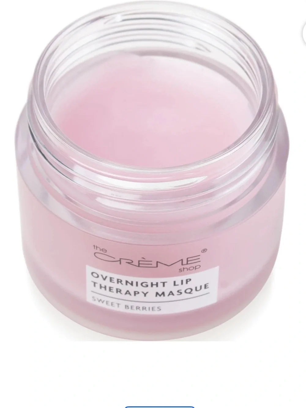 New The Crème Shop Overnight Lip Therapy Masque - Sweet Berries (Pink)